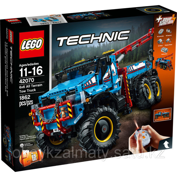 LEGO Technic: Аварийный внедорожник 6х6 42070