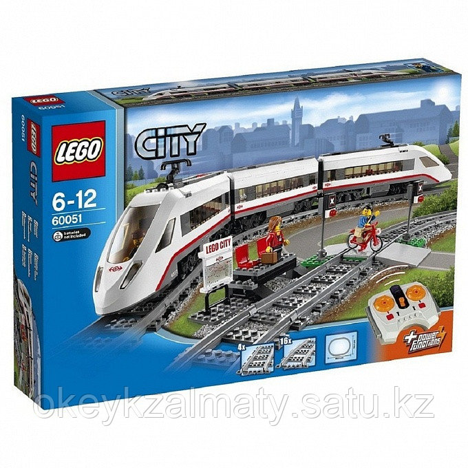 LEGO City: Скоростной пассажирский поезд 60051