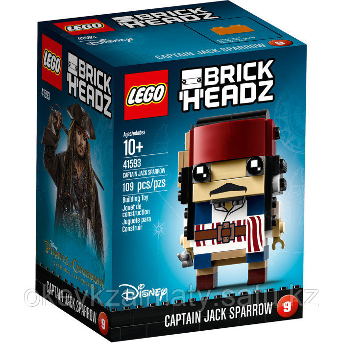 LEGO BrickHeadz: Капитан Джек Воробей 41593