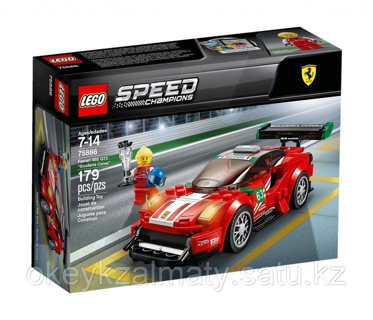 LEGO Speed Champions: Феррари 488 GT3 Scuderia Corsa 75886