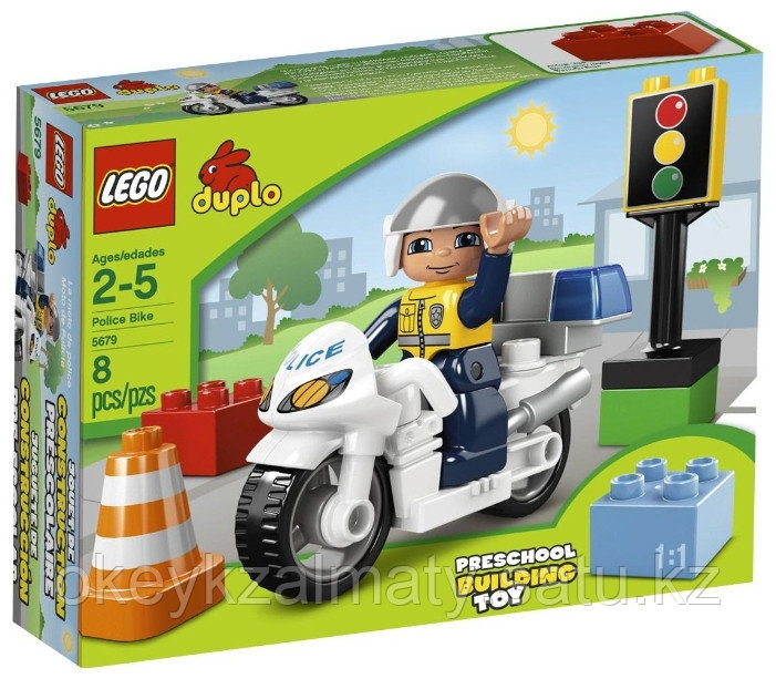 LEGO Duplo: Полицейский мотоцикл 5679