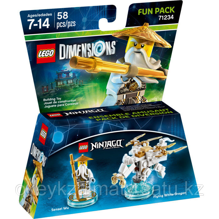 LEGO Dimensions: Fun Pack: Ниндзяго - Сенсей Ву 71234