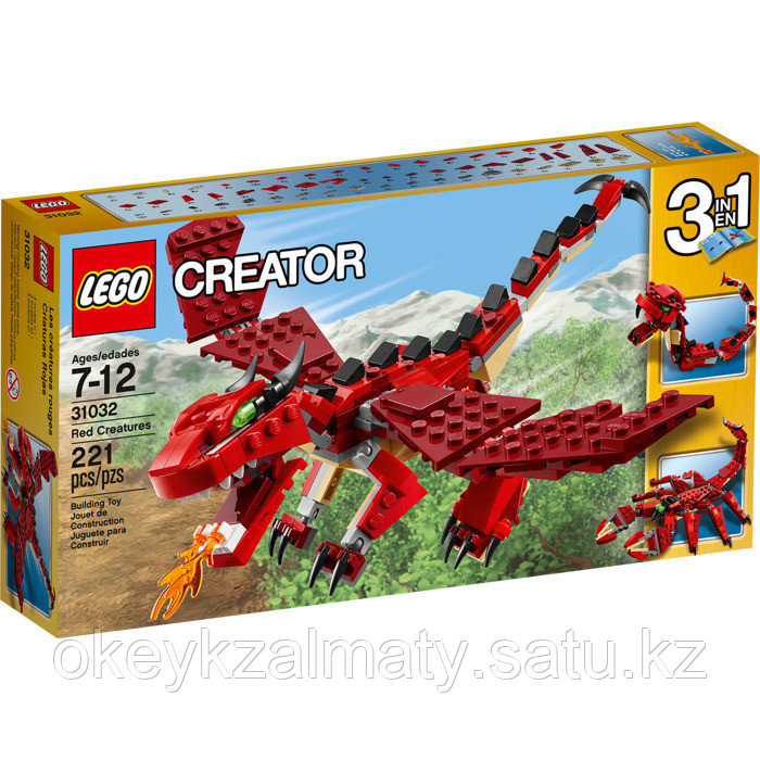 LEGO Creator: Огнедышащий дракон 31032