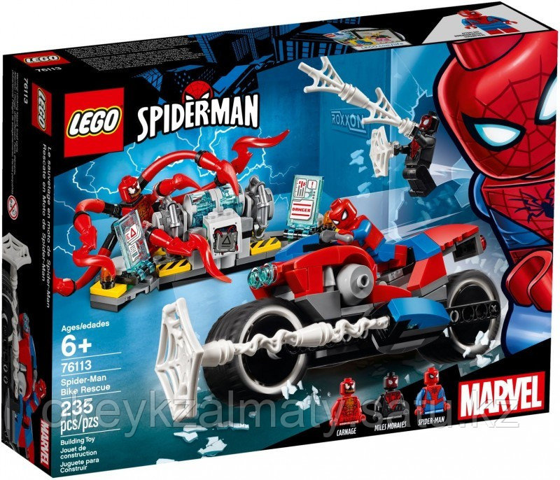 LEGO Super Heroes: Человек-паук: Спасение на байке 76113