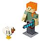 LEGO Minecraft: Алекс с цыпленком 21149, фото 4
