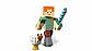 LEGO Minecraft: Алекс с цыпленком 21149, фото 5
