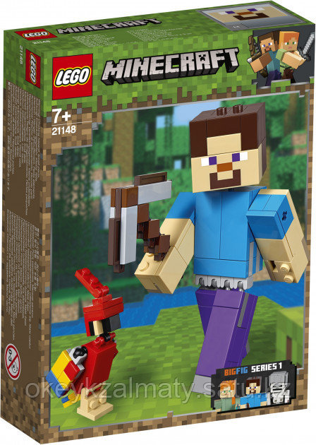 LEGO Minecraft: Стив с попугаем 21148
