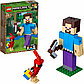 LEGO Minecraft: Стив с попугаем 21148, фото 3