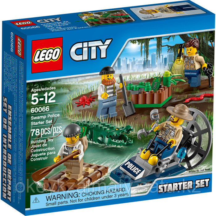 LEGO City: Набор Новая лесная полиция для начинающих 60066