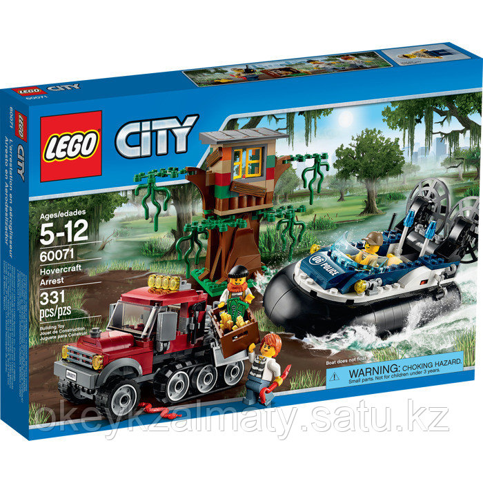 LEGO City: Полицейский корабль на воздушной подушке 60071