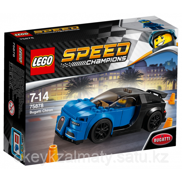LEGO Speed Champions: Автомобиль Bugatti Chiron 75878