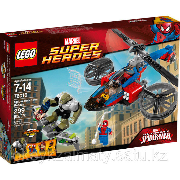 LEGO Super Heroes: Спасательная операция на вертолете Человека-Паука 76016