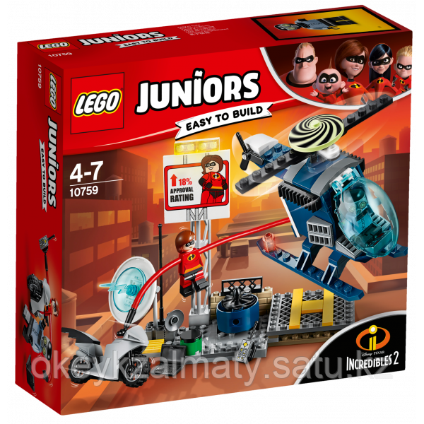 LEGO Juniors: Эластика: Погоня на крыше 10759