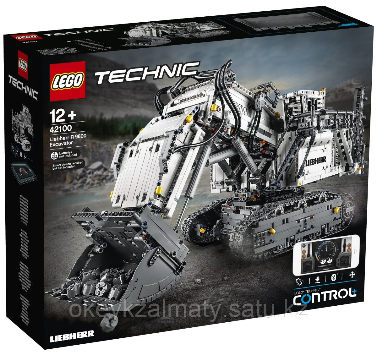 LEGO Technic: Экскаватор Liebherr R 9800 42100