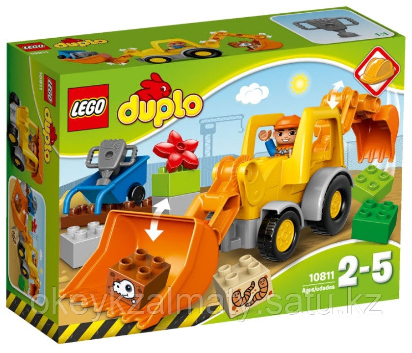 LEGO Duplo: Экскаватор-погрузчик 10811