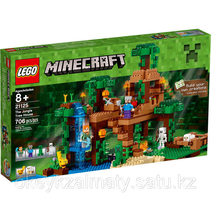 LEGO Minecraft: Домик на дереве в джунглях 21125
