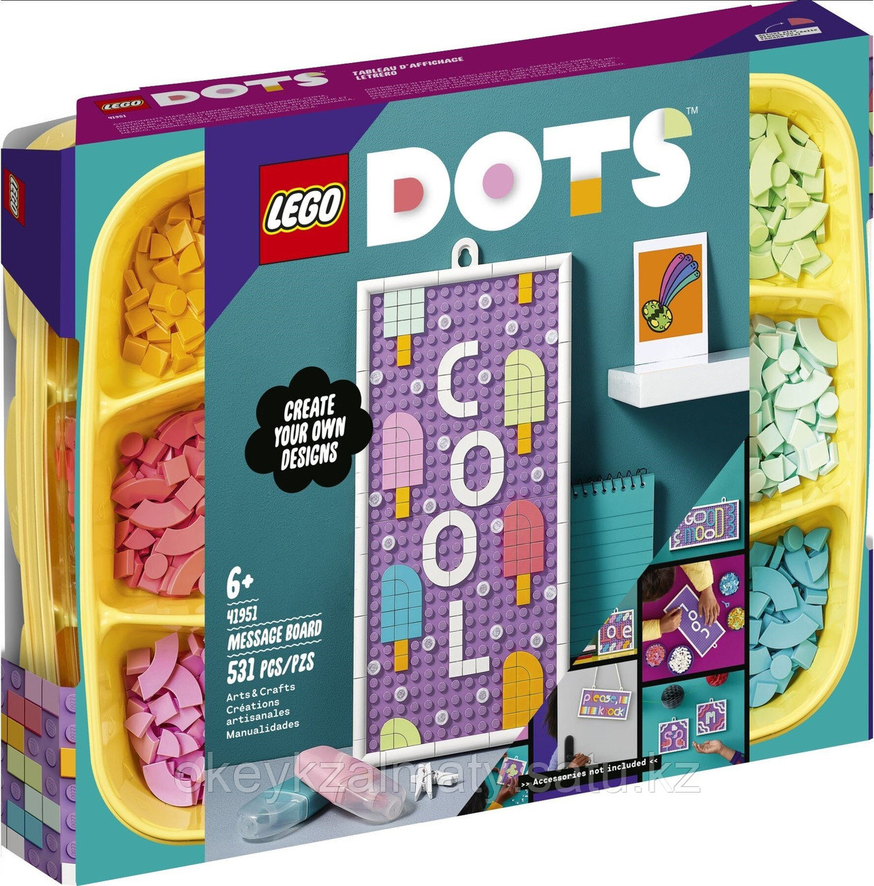 LEGO Dots: Доска для надписей 41951