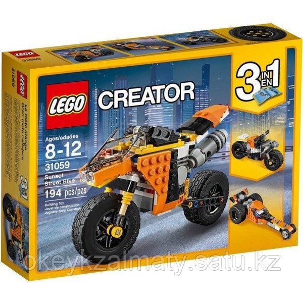 LEGO Creator: Оранжевый мотоцикл 31059
