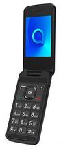 Мобильный телефон Alcatel 3025X синий раскладной 1Sim 2.8" 240x320 2Mpix GSM900/1800 GSM1900 MP3 FM microSD