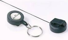 Рулетка для бейджа Durable 8222-58 80см кольцо серый (упак.:10шт)