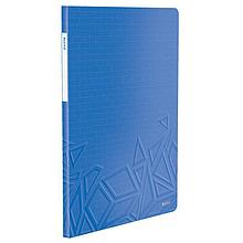 Папка файловая книга с карманами на 20 карм.Leitz Urban Chic,синий,46510032