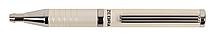Ручка шариков. Zebra Slide (82406-24) белый синие подар.кор. автоматическая сменный стержень телескопич.корпус