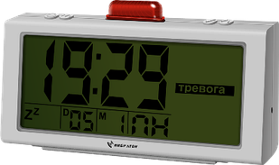 Часы-будильник со световой индикацией на ЦСВС «Вибратон»
