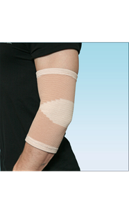 Бандаж на локтевой сустав эластичный BEG