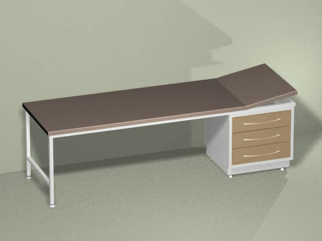Кушетка смотровая AS-K3