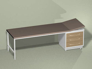 Кушетка смотровая с тумбой