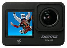 Экшн-камера Digma DiCam 880 черный (плохая упаковка)