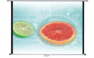 Экран настенный рулонный 160x160 см Braun Rollo Crystal-Line