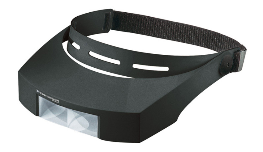 Лупа налобная бинокулярная Eschenbach LaboComfort 2x, 74,5x28 мм, фото 1