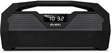 Колонка порт. Sven PS-470 черный 18W 2.0 BT/3.5Jack/USB 10м 1800mAh
