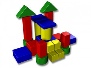 Набор для конструирования Вертолетик