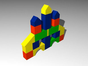 Набор для конструирования Городок