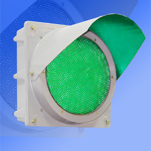 Секция зеленая 200 мм светофорная