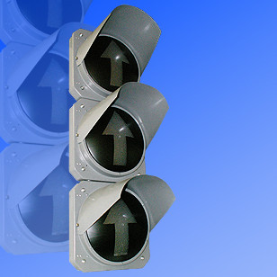 Светофор 300 мм транспортный стрелки вверх, фото 1