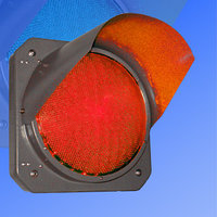 Секция красная 300 мм светофора транспортного