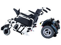 Кресло-коляска инвалидная электрическая 2 в 1 с возможностью установки колес с ручным приводом EB103-101