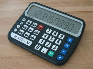 Говорящий научный калькулятор Platon XL для плоховидящих
