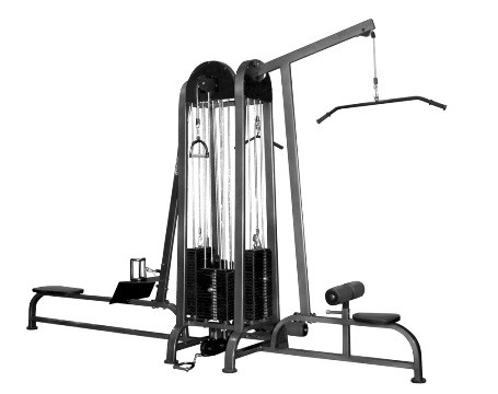 МС-0020-С. Четыресторониий грузоблочный тренажер 4 стека, фото 1