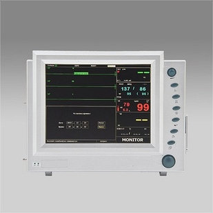 Монитор прикроватный многофункциональный медицинский PC-9000b с комплектом неонатальных Nellcor датчиков для