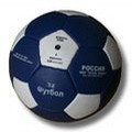 Мяч футбольный 32-дольный иск. кожа (400-450 г) 1сорт