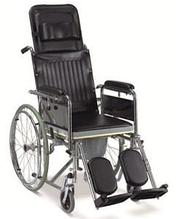 Кресло-коляска для инвалидов с санитарным оснащением FS619GC