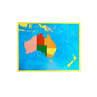 Карта Австралии (пазлы), фото 1