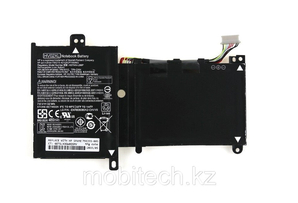 Аккумуляторы HP HV02XL 7.6v xxxxmAh 32Wh Pavilion X360 11-K батарея, аккумулятор, ORIGINAL
