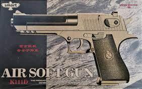 Пистолет металлический Airsoft Gun K111D