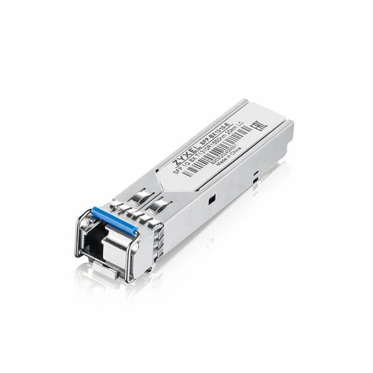 Zyxel SFP-BX1310-E-ZZBD01F SFP-трансивер SFP-BX1310-E, WDM, single mode, SFP, LC, Tx1310/Rx1550, 20 км - фото 1 - id-p102745370