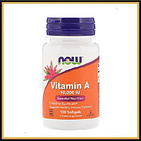 Now Foods Vitamin A 10.000iu 100 капсул